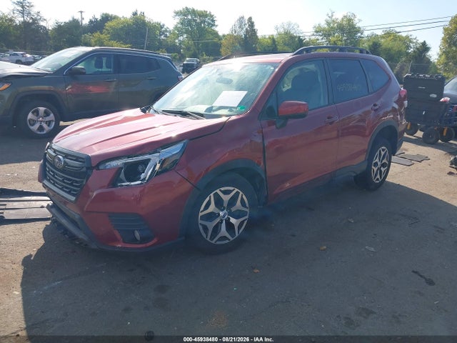 Продаж на аукціоні авто 2022 Subaru Forester Premium, vin: JF2SKAEC3NH411608, номер лоту: 45938480