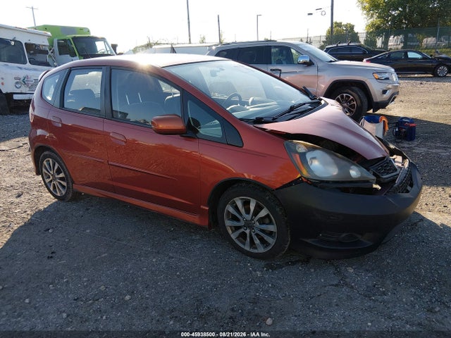 2012 Honda Fit Sport მანქანა იყიდება აუქციონზე, vin: JHMGE8H57CC012744, აუქციონის ნომერი: 45938500
