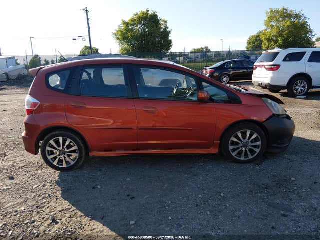 2012 Honda Fit Sport მანქანა იყიდება აუქციონზე, vin: JHMGE8H57CC012744, აუქციონის ნომერი: 45938500