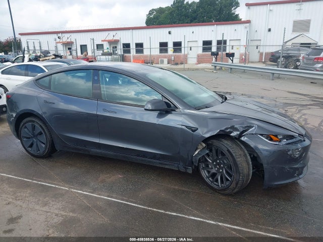 2025 Tesla Model 3 Long Range Rear-wheel Drive/standard Rear-wheel Drive მანქანა იყიდება აუქციონზე, vin: 5YJ3E1EA4SF967978, აუქციონის ნომერი: 45938536