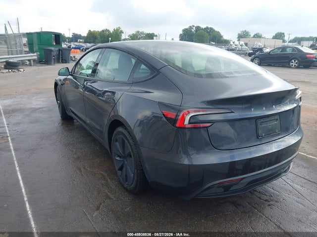 2025 Tesla Model 3 Long Range Rear-wheel Drive/standard Rear-wheel Drive მანქანა იყიდება აუქციონზე, vin: 5YJ3E1EA4SF967978, აუქციონის ნომერი: 45938536