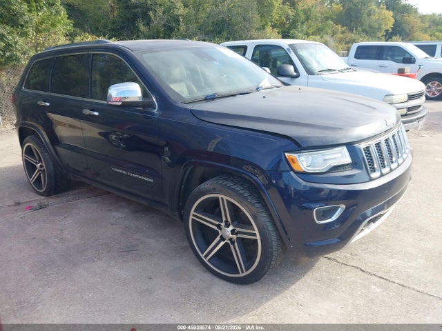 Продажа на аукционе авто 2015 Jeep Grand Cherokee Overland, vin: 1C4RJECGXFC669510, номер лота: 45938574
