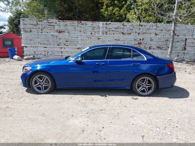 2019 Mercedes-benz C 300 4matic მანქანა იყიდება აუქციონზე, vin: 55SWF8EB3KU290464, აუქციონის ნომერი: 45938582