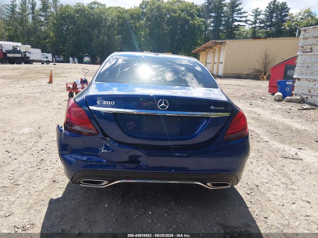 2019 Mercedes-benz C 300 4matic მანქანა იყიდება აუქციონზე, vin: 55SWF8EB3KU290464, აუქციონის ნომერი: 45938582