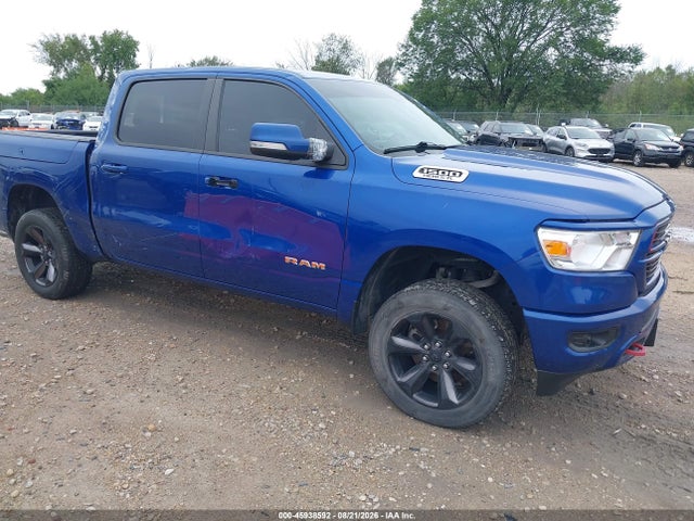 45938592 :رقم المزاد ، 1C6SRFFT5KN827248 vin ، 2019 Ram 1500 Big Horn/lone Star  4x4 5'7 Box مزاد بيع