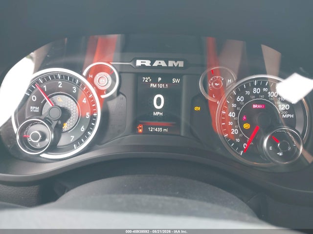 45938592 :رقم المزاد ، 1C6SRFFT5KN827248 vin ، 2019 Ram 1500 Big Horn/lone Star  4x4 5'7 Box مزاد بيع