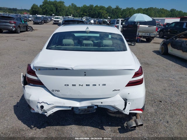 45938606 :رقم المزاد ، KMTG34TA7PU109965 vin ، 2023 Genesis G70 2.0t Awd مزاد بيع
