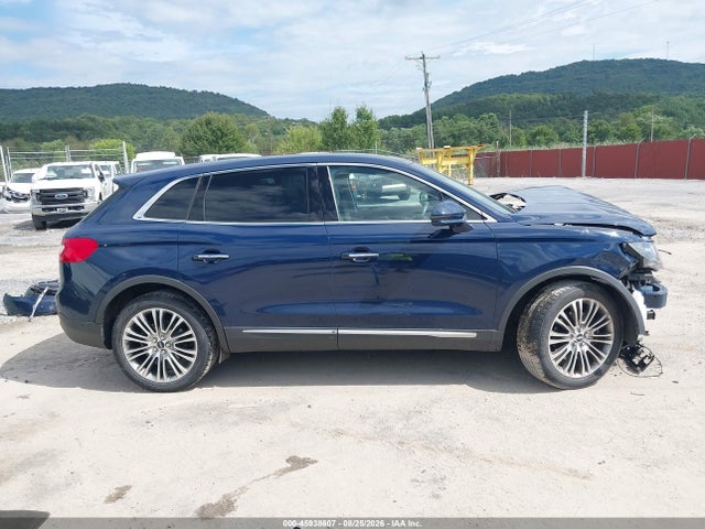 2018 Lincoln Mkx Reserve მანქანა იყიდება აუქციონზე, vin: 2LMPJ8LR9JBL43118, აუქციონის ნომერი: 45938607