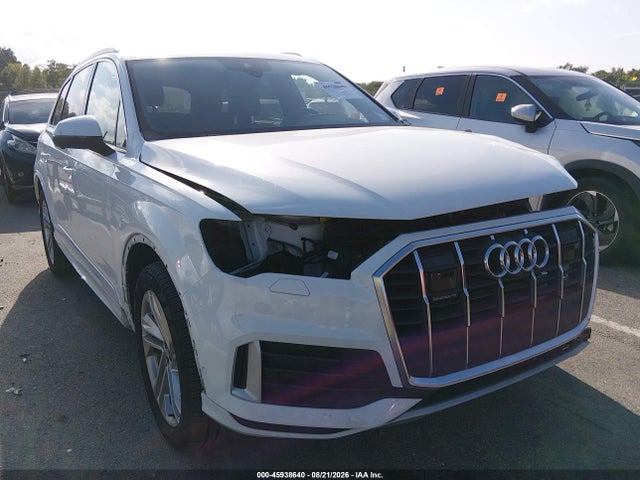Продажа на аукционе авто 2021 Audi Q7 Premium Plus 45 Tfsi Quattro Tiptronic, vin: WA1LJAF7XMD016722, номер лота: 45938640
