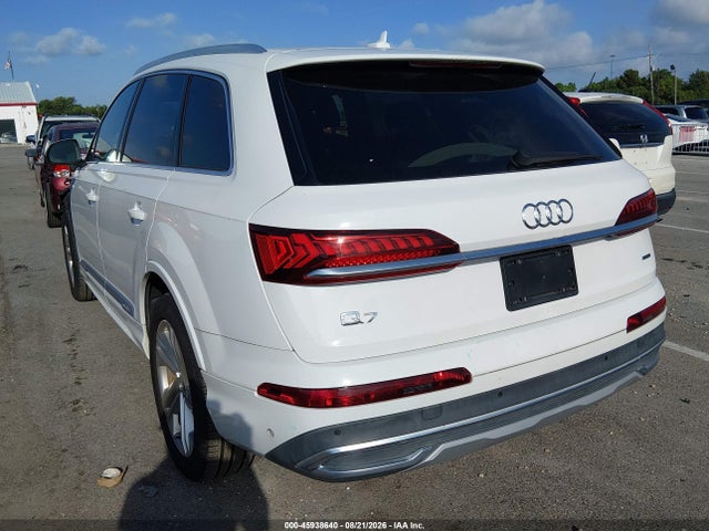 Продажа на аукционе авто 2021 Audi Q7 Premium Plus 45 Tfsi Quattro Tiptronic, vin: WA1LJAF7XMD016722, номер лота: 45938640