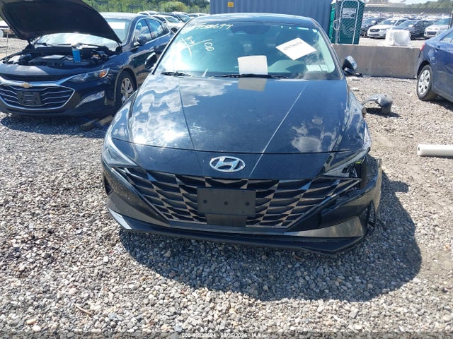 2022 Hyundai Elantra Hybrid Limited მანქანა იყიდება აუქციონზე, vin: KMHLN4AJ3NU021238, აუქციონის ნომერი: 45938694