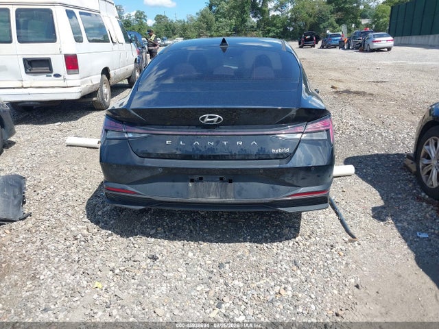 2022 Hyundai Elantra Hybrid Limited მანქანა იყიდება აუქციონზე, vin: KMHLN4AJ3NU021238, აუქციონის ნომერი: 45938694