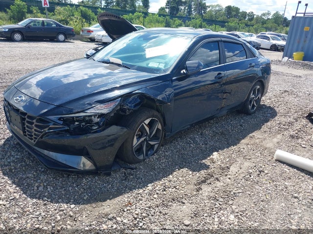 2022 Hyundai Elantra Hybrid Limited მანქანა იყიდება აუქციონზე, vin: KMHLN4AJ3NU021238, აუქციონის ნომერი: 45938694