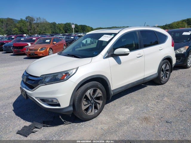 2015 Honda Cr-v Touring მანქანა იყიდება აუქციონზე, vin: 5J6RM4H90FL096395, აუქციონის ნომერი: 45938695