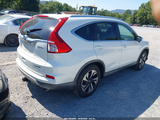 2015 Honda Cr-v Touring მანქანა იყიდება აუქციონზე, vin: 5J6RM4H90FL096395, აუქციონის ნომერი: 45938695