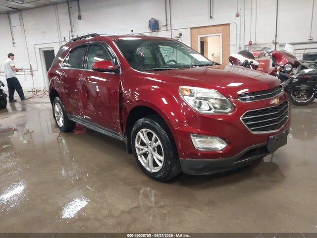 Aukcja sprzedaży 2016 Chevrolet Equinox Lt, vin: 2GNFLFEK1G6169726, numer aukcji: 45938759
