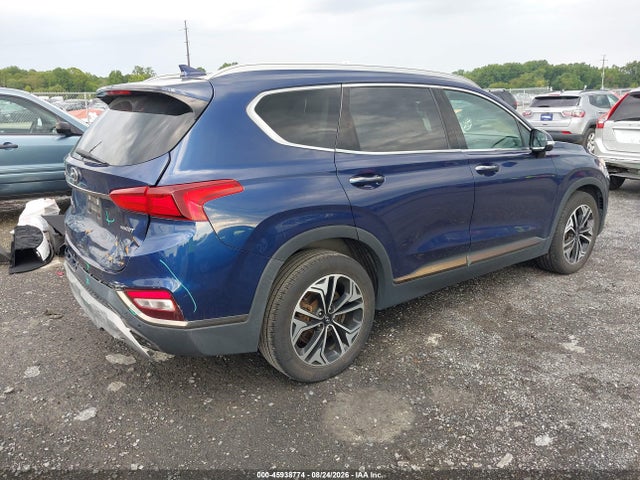 2020 Hyundai Santa Fe Limited 2.0t მანქანა იყიდება აუქციონზე, vin: 5NMS5CAA4LH265530, აუქციონის ნომერი: 45938774