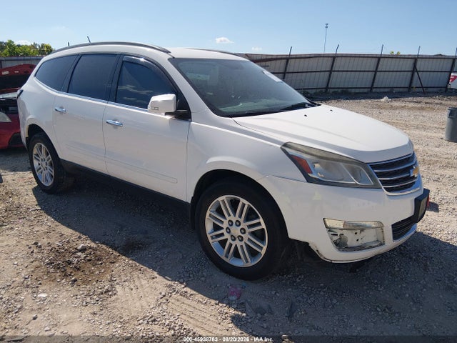 45938783 :رقم المزاد ، 1GNKRGKD6FJ217649 vin ، 2015 Chevrolet Traverse Lt مزاد بيع