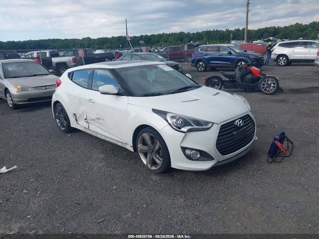 Auction sale of the 2015 Hyundai Veloster Turbo, vin: KMHTC6AE3FU217170, lot number: 45938786