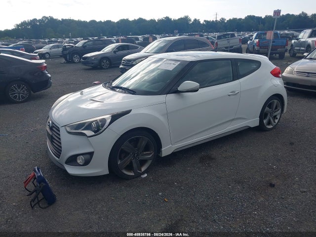 45938786 :رقم المزاد ، KMHTC6AE3FU217170 vin ، 2015 Hyundai Veloster Turbo مزاد بيع