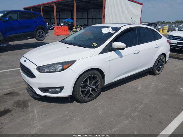 2017 Ford Focus Sel მანქანა იყიდება აუქციონზე, vin: 1FADP3H2XHL347016, აუქციონის ნომერი: 45938798
