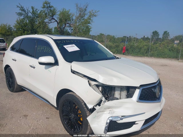 2017 Acura Mdx Technology Package მანქანა იყიდება აუქციონზე, vin: 5FRYD4H54HB005552, აუქციონის ნომერი: 45938800