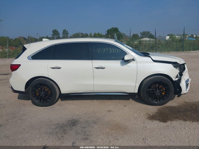 2017 Acura Mdx Technology Package მანქანა იყიდება აუქციონზე, vin: 5FRYD4H54HB005552, აუქციონის ნომერი: 45938800