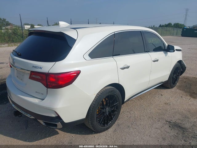 2017 Acura Mdx Technology Package მანქანა იყიდება აუქციონზე, vin: 5FRYD4H54HB005552, აუქციონის ნომერი: 45938800