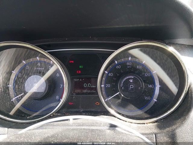 Auction sale of the 2013 Hyundai Sonata Gls, vin: 5NPEB4ACXDH655887, lot number: 45938805