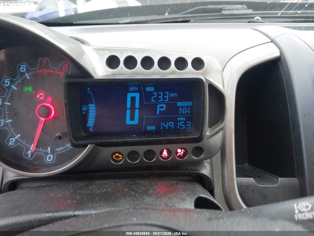 Продаж на аукціоні авто 2012 Chevrolet Sonic 2lz, vin: 1G1JE6SH4C4170752, номер лоту: 45938855