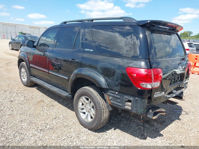 2007 Toyota Sequoia Limited მანქანა იყიდება აუქციონზე, vin: 5TDBT48AX7S280408, აუქციონის ნომერი: 45938884