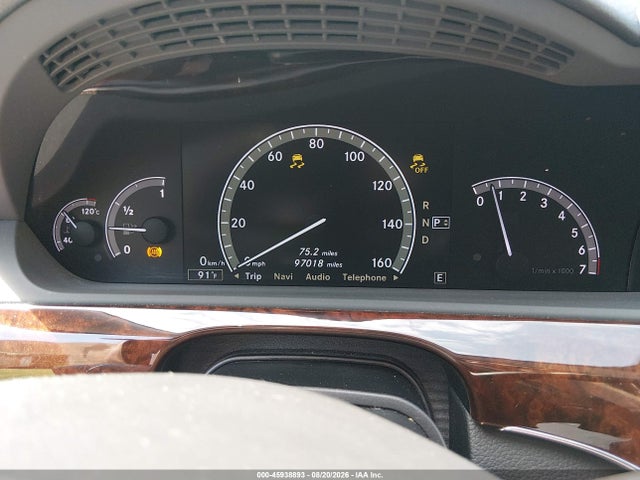 45938893 :رقم المزاد ، WDDNG7DB7CA436029 vin ، 2012 Mercedes-benz S 550 مزاد بيع