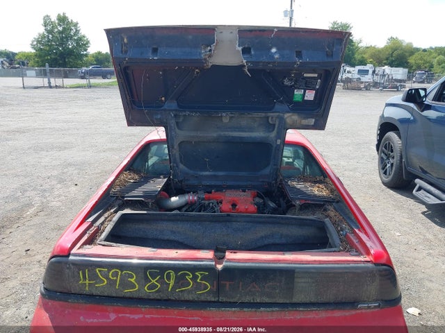 45938935 :رقم المزاد ، 1G2PG1191JP209452 vin ، 1988 Pontiac Fiero Gt مزاد بيع