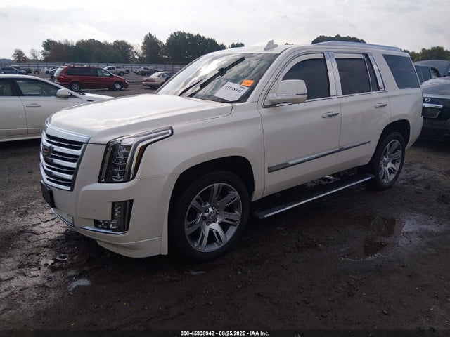 2015 Cadillac Escalade Platinum მანქანა იყიდება აუქციონზე, vin: 1GYS4PKJ4FR685081, აუქციონის ნომერი: 45938942