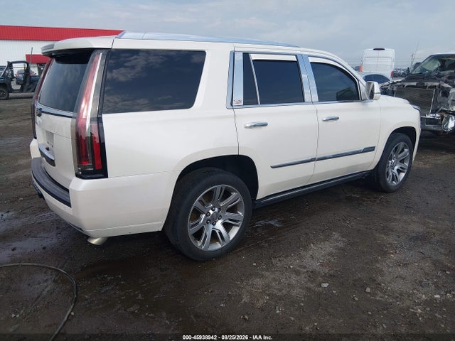 2015 Cadillac Escalade Platinum მანქანა იყიდება აუქციონზე, vin: 1GYS4PKJ4FR685081, აუქციონის ნომერი: 45938942