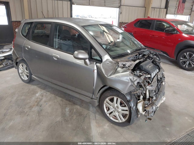 45938951 :رقم المزاد ، JHMGD386X7S028592 vin ، 2007 Honda Fit Sport مزاد بيع