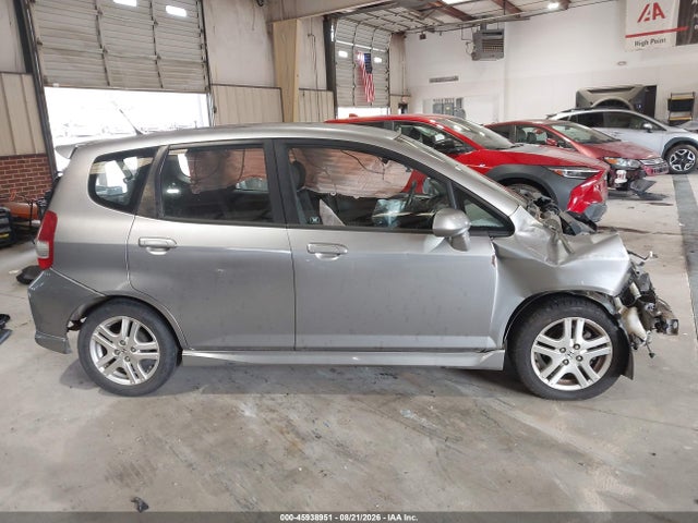 45938951 :رقم المزاد ، JHMGD386X7S028592 vin ، 2007 Honda Fit Sport مزاد بيع