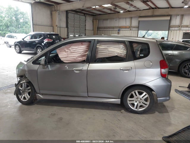 45938951 :رقم المزاد ، JHMGD386X7S028592 vin ، 2007 Honda Fit Sport مزاد بيع