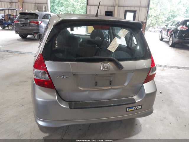 45938951 :رقم المزاد ، JHMGD386X7S028592 vin ، 2007 Honda Fit Sport مزاد بيع