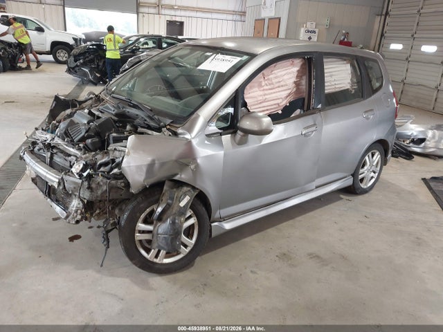 45938951 :رقم المزاد ، JHMGD386X7S028592 vin ، 2007 Honda Fit Sport مزاد بيع