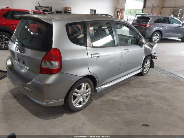 45938951 :رقم المزاد ، JHMGD386X7S028592 vin ، 2007 Honda Fit Sport مزاد بيع