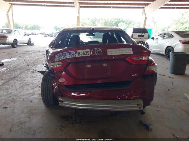 45938953 :رقم المزاد ، 4T1C11AK7LU384173 vin ، 2020 Toyota Camry Le مزاد بيع
