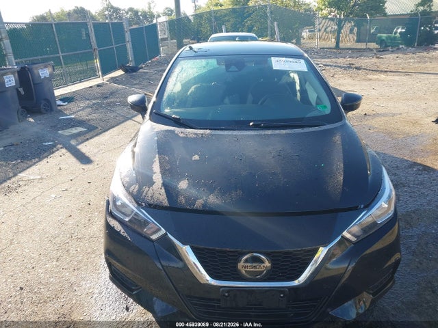 2021 Nissan Versa Sv Xtronic Cvt მანქანა იყიდება აუქციონზე, vin: 3N1CN8EV5ML845830, აუქციონის ნომერი: 45939089