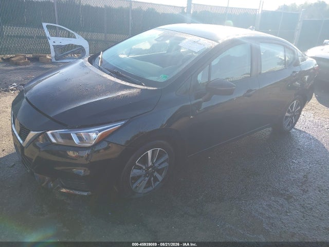 2021 Nissan Versa Sv Xtronic Cvt მანქანა იყიდება აუქციონზე, vin: 3N1CN8EV5ML845830, აუქციონის ნომერი: 45939089