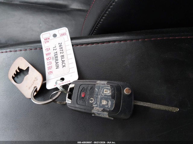 Aukcja sprzedaży 2012 Gmc Terrain Slt-1, vin: 2GKALUEK5C6162817, numer aukcji: 45939097