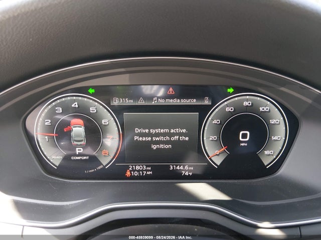 Продаж на аукціоні авто 2024 Audi A5 Sportback Premium Plus 45 Tfsi Quattro S Tronic, vin: WAUFACF59RA036107, номер лоту: 45939099