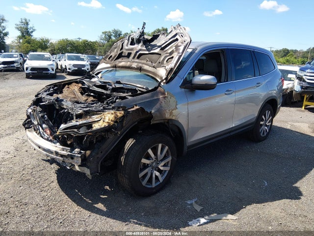 2019 Honda Pilot Ex-l მანქანა იყიდება აუქციონზე, vin: 5FNYF6H48KB007147, აუქციონის ნომერი: 45939101