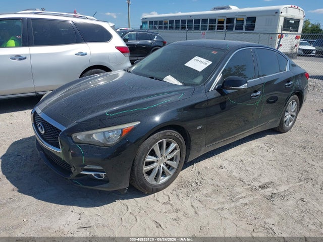 2016 Infiniti Q50 2.0t Base/2.0t Premium მანქანა იყიდება აუქციონზე, vin: JN1CV7AR3GM252724, აუქციონის ნომერი: 45939120