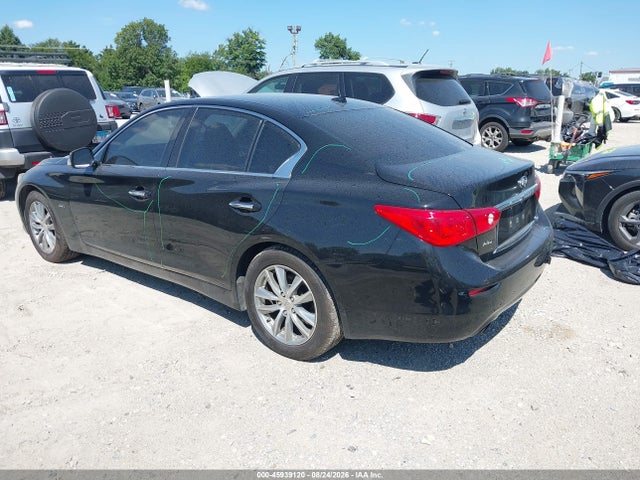 2016 Infiniti Q50 2.0t Base/2.0t Premium მანქანა იყიდება აუქციონზე, vin: JN1CV7AR3GM252724, აუქციონის ნომერი: 45939120