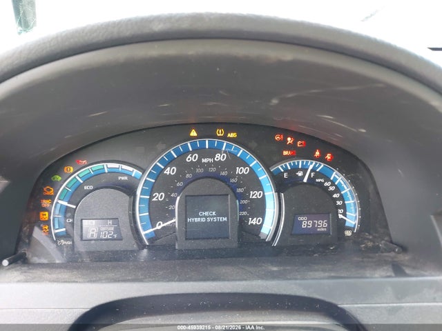45939215 :رقم المزاد ، 4T1BD1FK9DU073745 vin ، 2013 Toyota Camry Hybrid Xle مزاد بيع